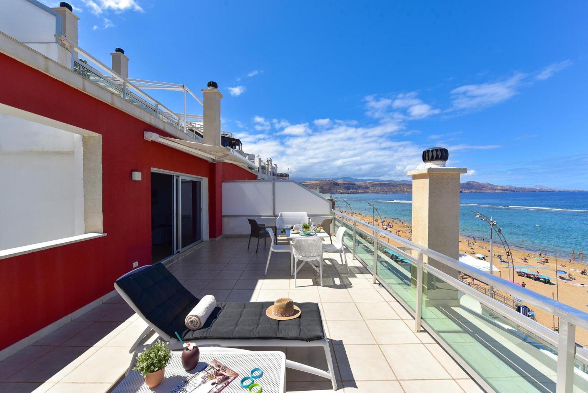 Apartment Over The Sea Las Canteras Mc Лас-Пальмас-де-Гран-Канарія Екстер'єр фото
